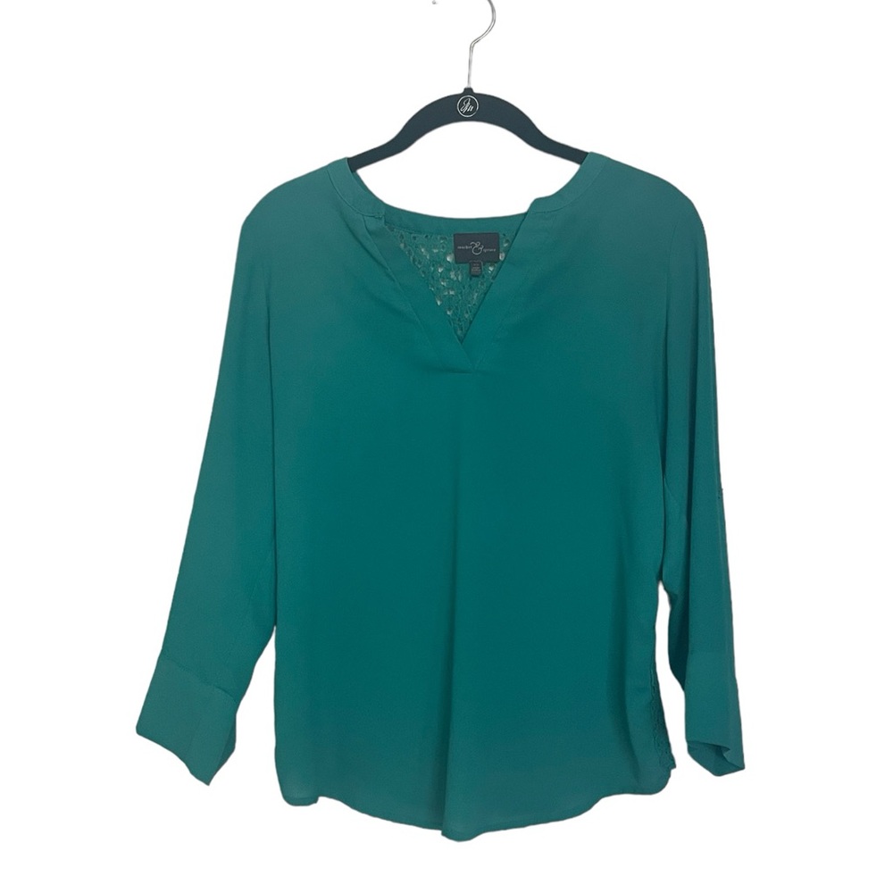 Market & Spruce Teal Blouse